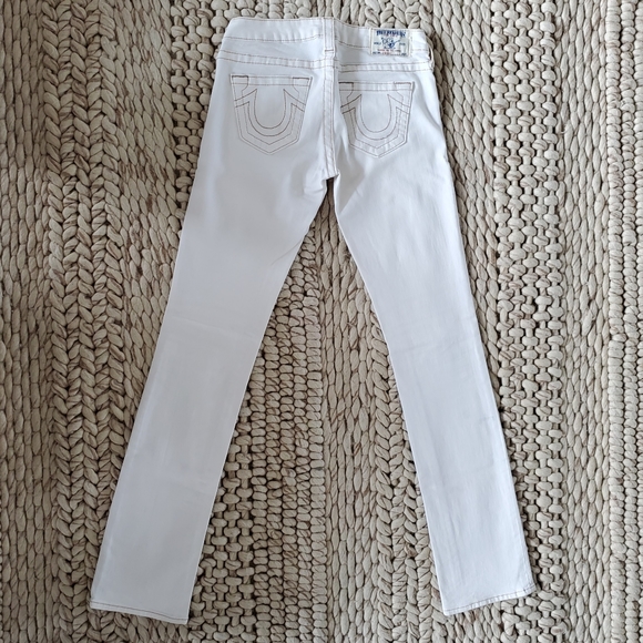 White True Religion Jeans Size 26 - Picture 4 of 8